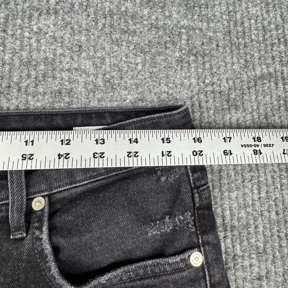 Citizens of Humanity Zurie Jeans Womens 29 Black Straight Leg High Rise Denim - Picture 12 of 16